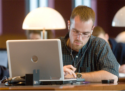 Student Studying Online