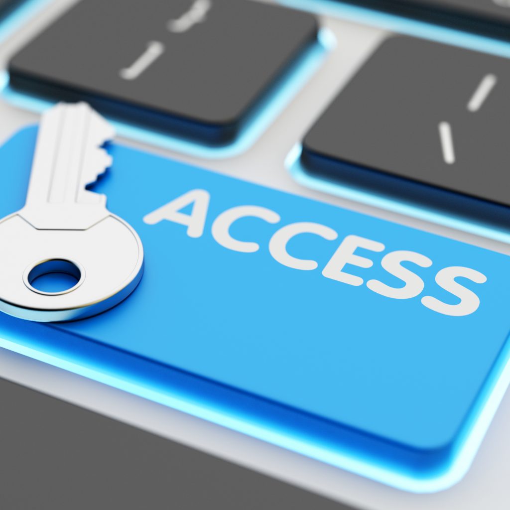 Safety data access, computer network security, user account pass OLC