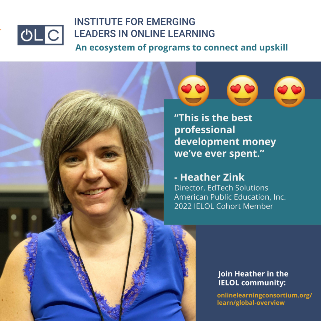 Online, Blended & Digital Learning Leadership Development OLC